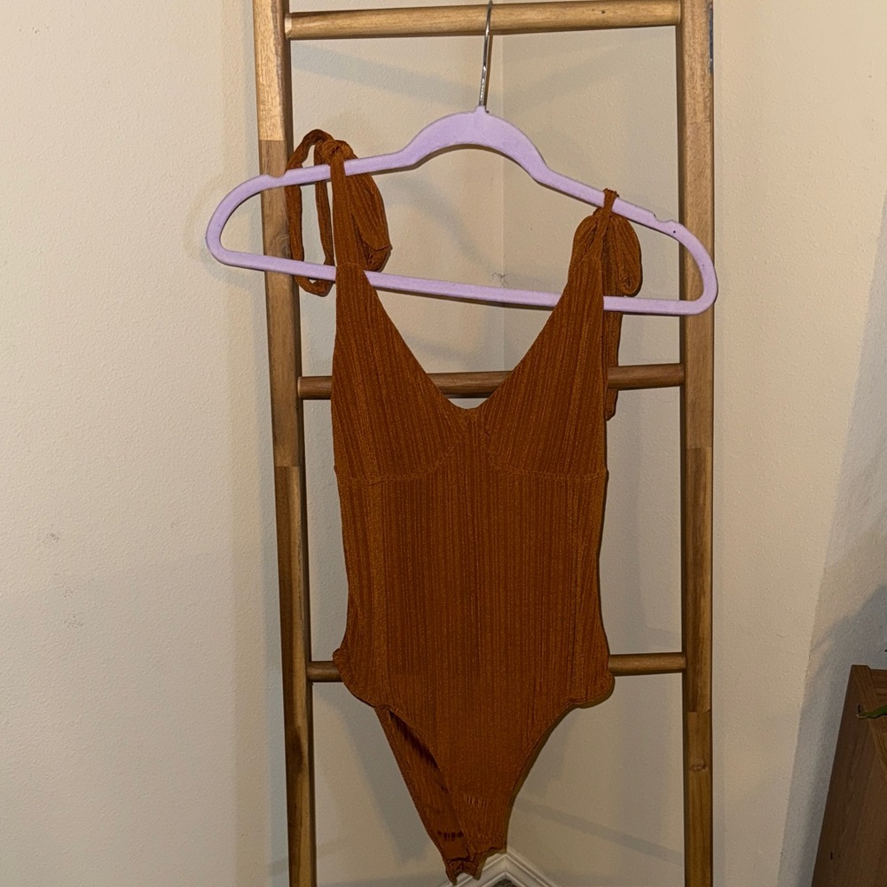 Rust Orange Women’s Bodysuit
